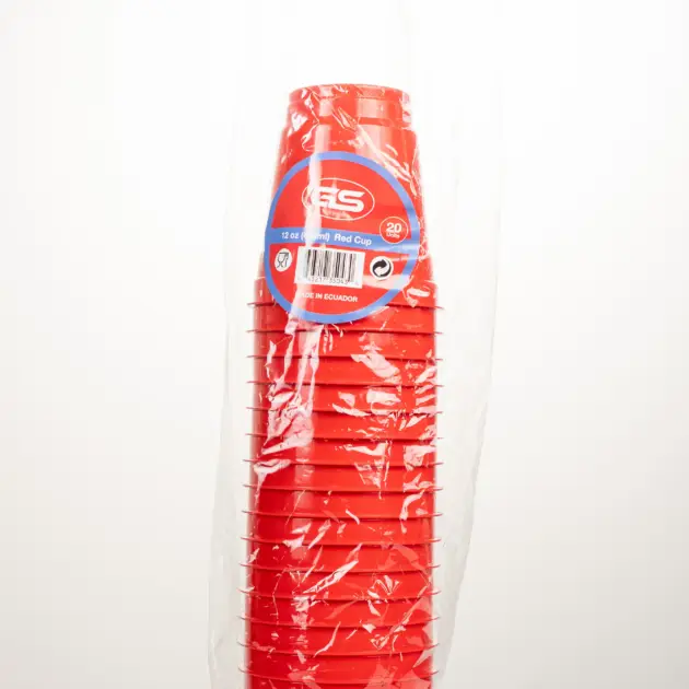 Vasos 12oz Rojo